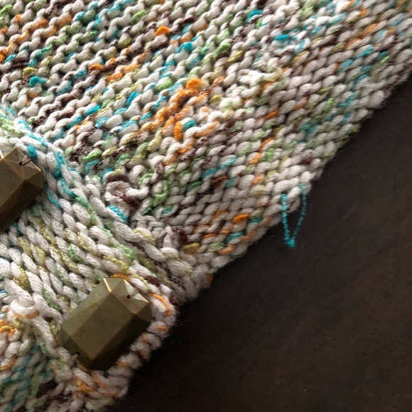 Vintage BCBGMAXAZRIA Multicoloured Cardigan - Picture 4 of 5